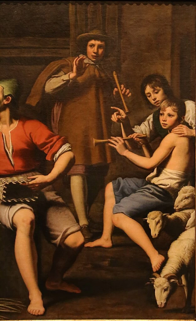 Erminia tra i pastori - Museo Rospigliosi (Pistoia), dettaglio 1